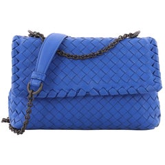  Bottega Veneta Olimpia Crossbody Bag Intrecciato Nappa Baby