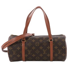 Louis Vuitton Papillon Handbag Monogram Canvas 30