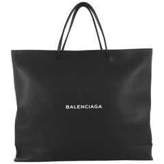 Balenciaga Shopping Tote Leather East West