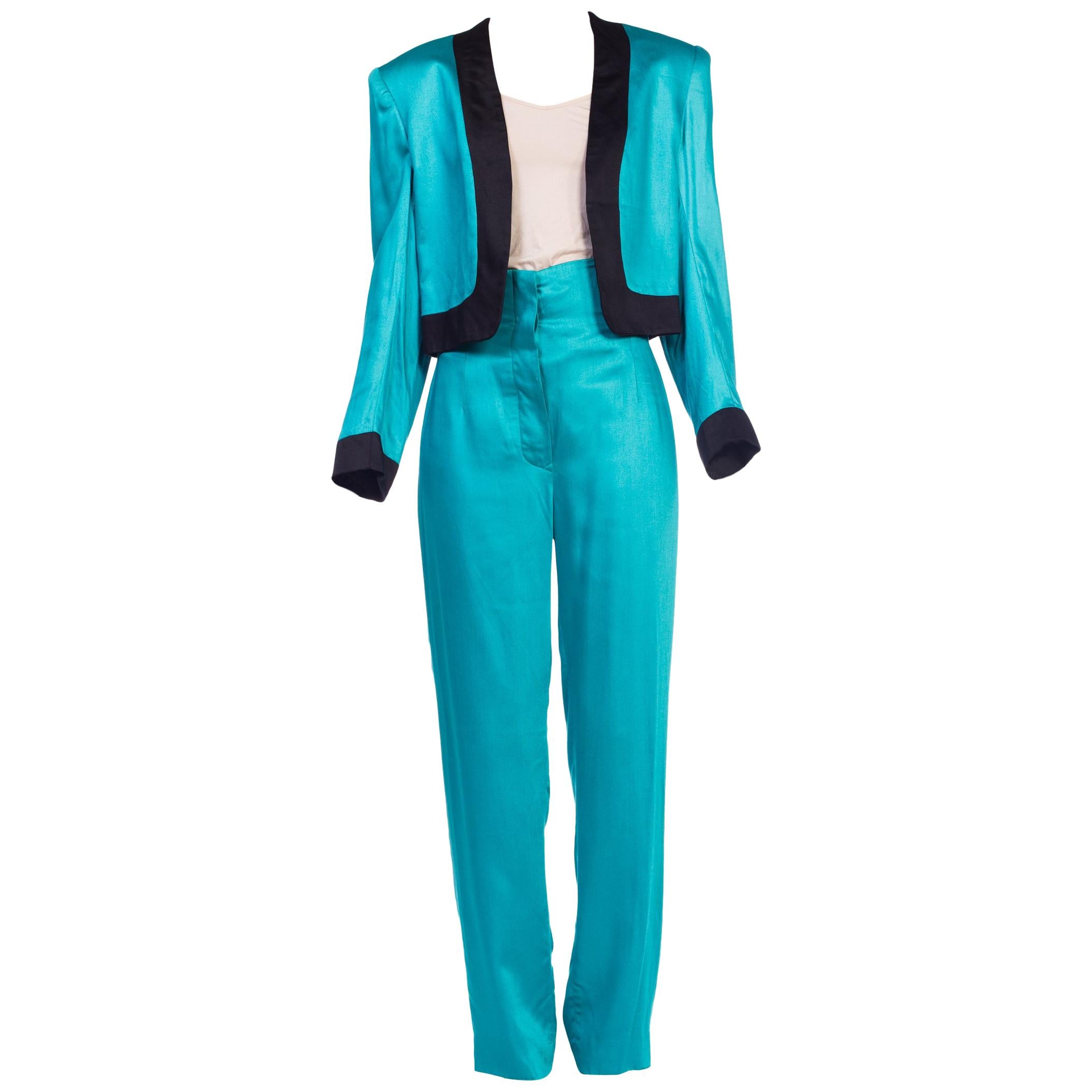 1980S STEPHEN SPROUSE Suit Pant