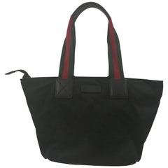 Retro Gucci Monogram Black Handle / Shoulder Bag