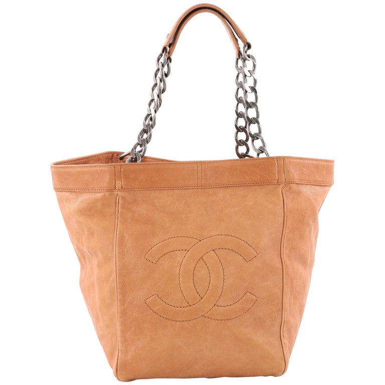 chanel cc chain tote