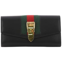 Used Gucci Sylvie Continental Wallet Leather