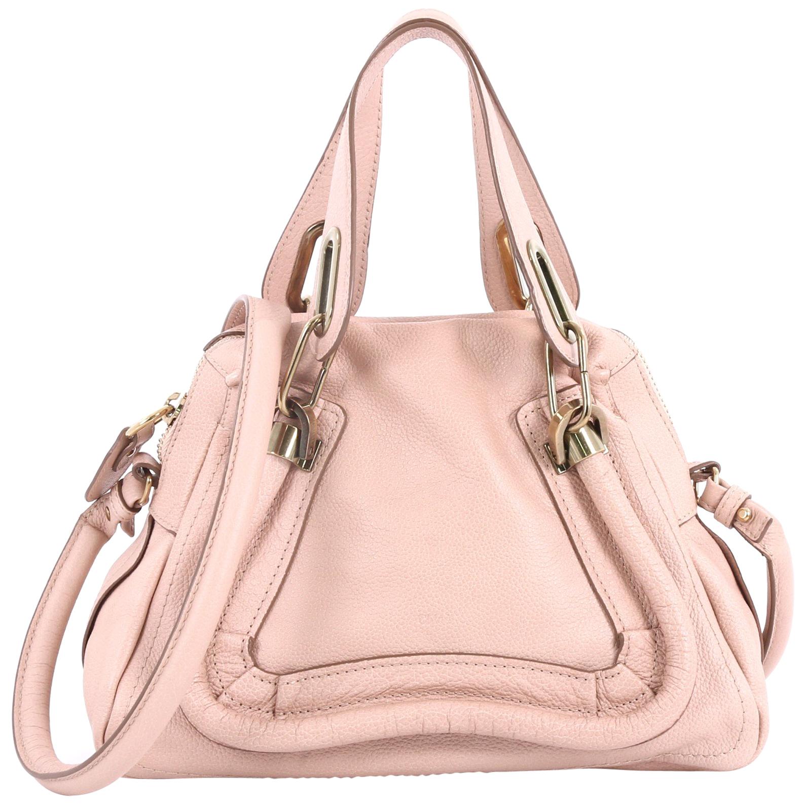 Chloe Paraty Top Handle Bag Leather Small