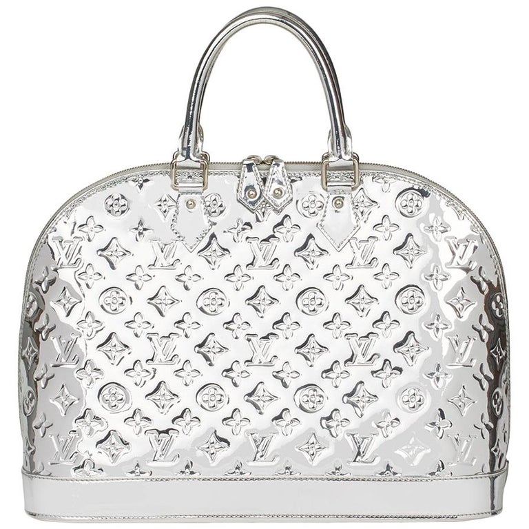 louis vuitton silver monogram bag