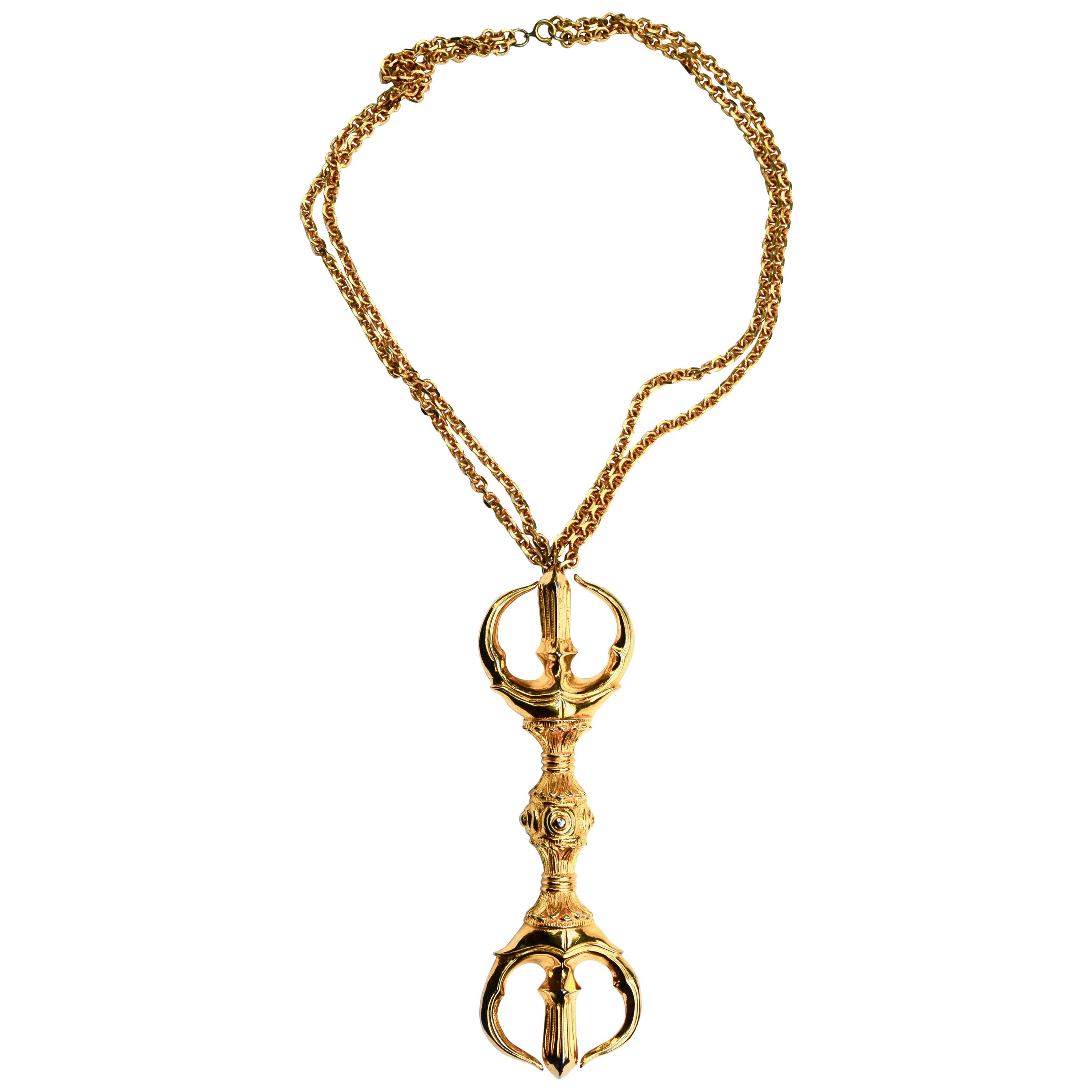 Judith Leiber 1970s Oversized Necklace  For Sale