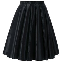 Vintage Junya Watanabe Comme des Garcons Catwalk Black Flared Skirt