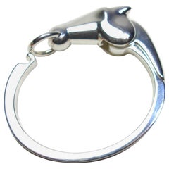 ICONIC Hermés Small model Galop Bracelet Silver 925 " Small Size Good Condition