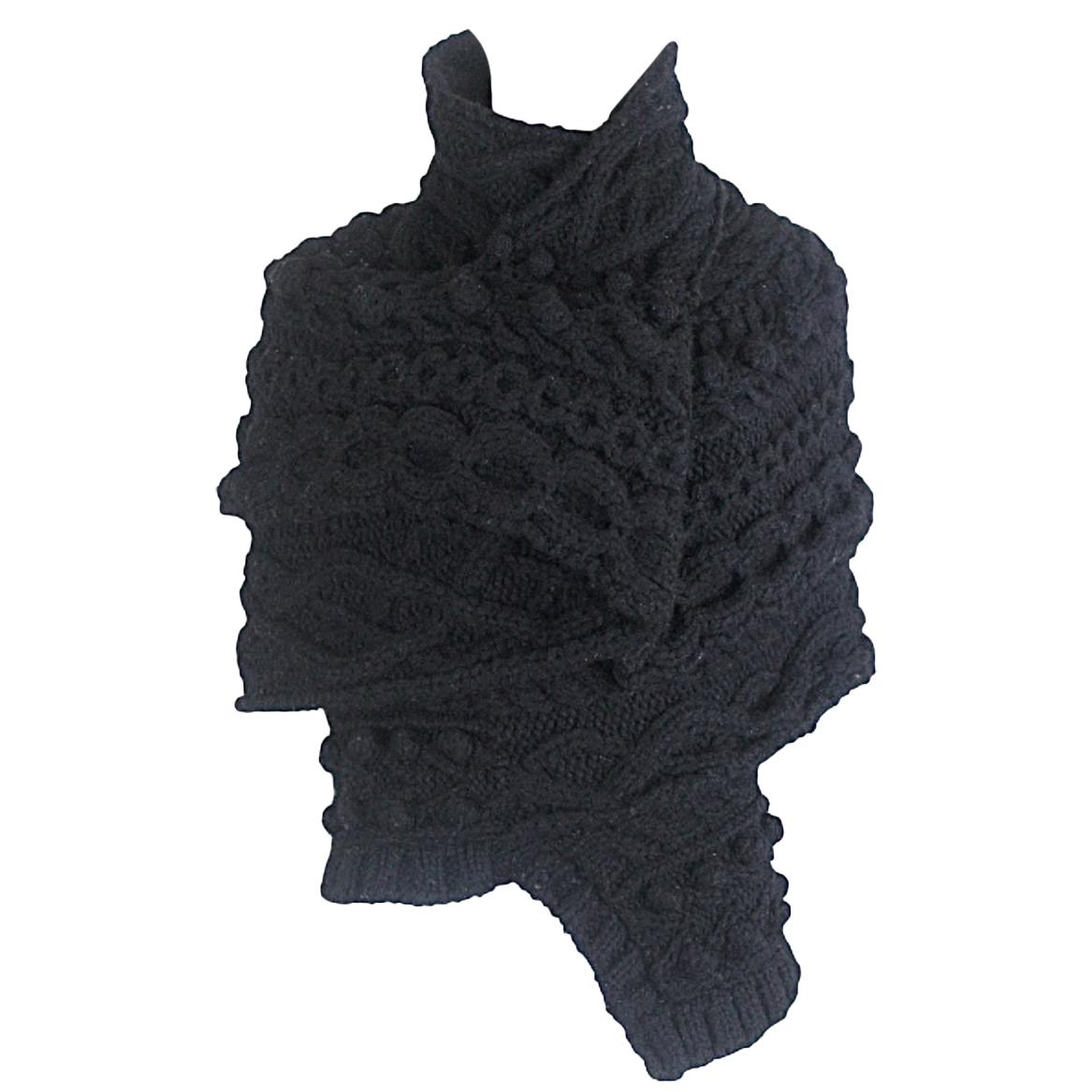 Tao Comme des Garcons 2008 Chunky Aran Cable Knit Top For Sale