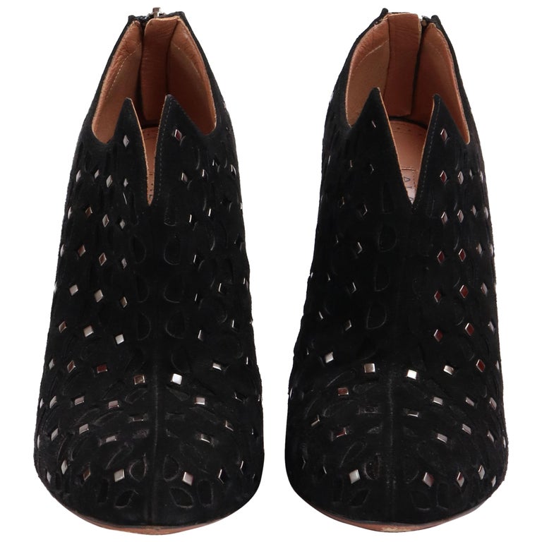 Alaia Paris booties For Sale at 1stdibs