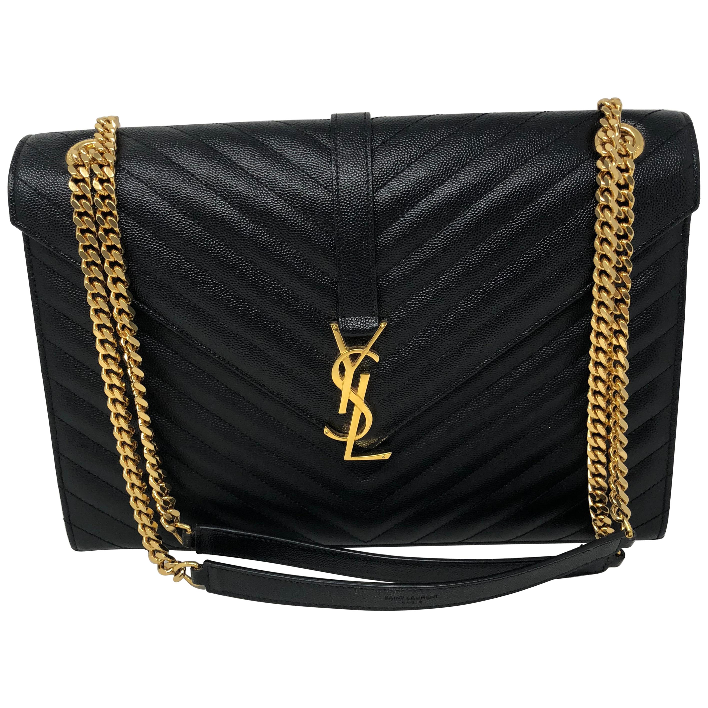 Black YSL Bag