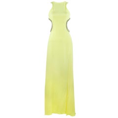 Pucci Yellow Silk Gown 