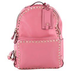 Valentino Rockstud Backpack Leather Medium