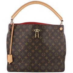 Louis Vuitton Gaia Handbag Monogram Canvas