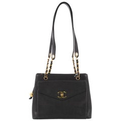 Chanel Vintage Front Pocket Tote Caviar Medium