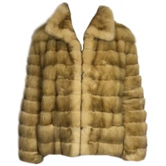 Used Noble gold Sable fur jacket by Feilitsch.