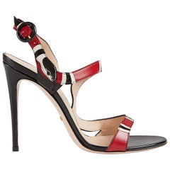 Gucci Leather Snake Sandals 