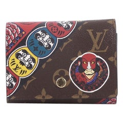 Louis Vuitton Portefeuille Compact Victorine NM Edition Limitée Toile Monogramme Kabuki