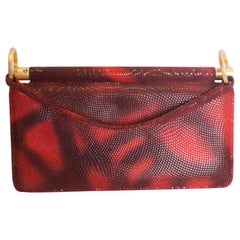 Retro Charles Jourdan Red Handbag