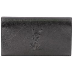 Saint Laurent Belle de Jour Clutch Leather Large