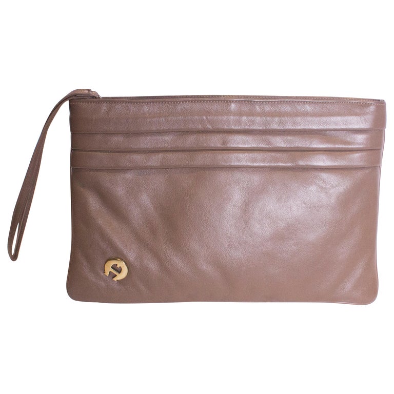 Vintage Etienne Aigner Clutch Bag For Sale at 1stdibs
