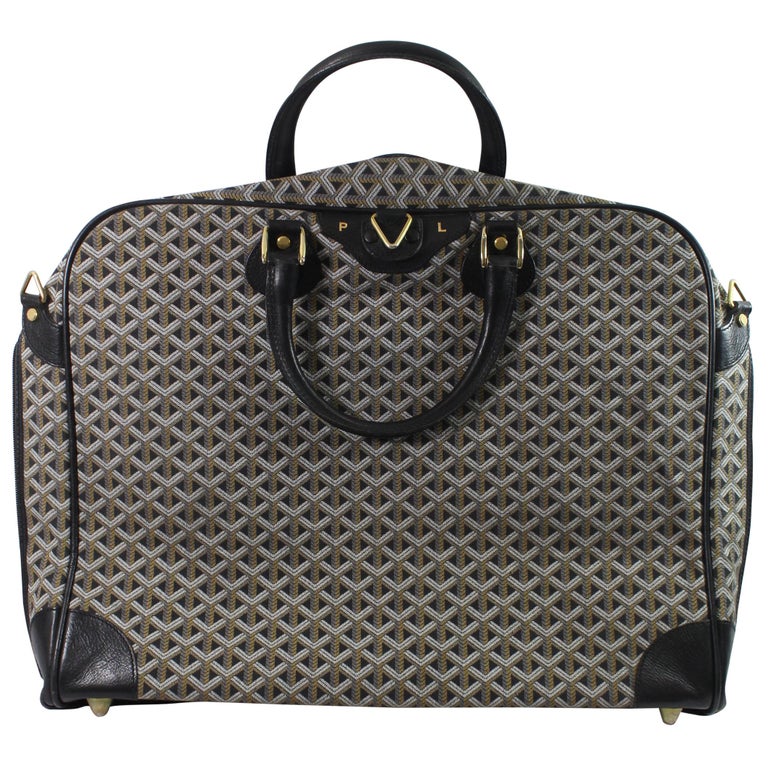 Rare Goyard Vintage Suit Travel Bag in monogram Canvas at 1stDibs