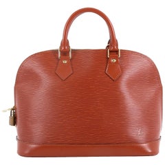 Louis Vuitton Vintage Alma Handbag Epi Leather PM
