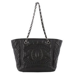 Chanel Coco Bengal Shopping Tote Calfskin Medium