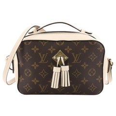 Louis Vuitton Saintonge Monogram Noir Black in Canvas/Calfskin with Brass -  US