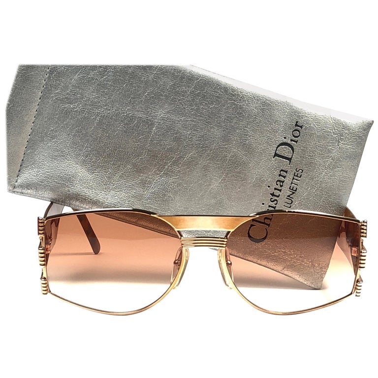New Vintage Christian Dior 2562 Gold and Tortoise 1980 display picture 1