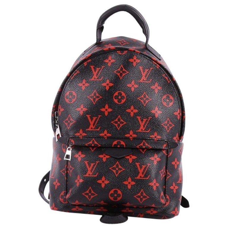 Louis Vuitton Palm Springs Backpack Limited Edition Monogram Infrarouge ...