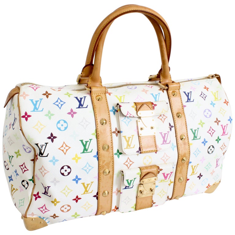 Louis Vuitton Multicolore Monogram Keepall 45cm Duffle Bag Travel