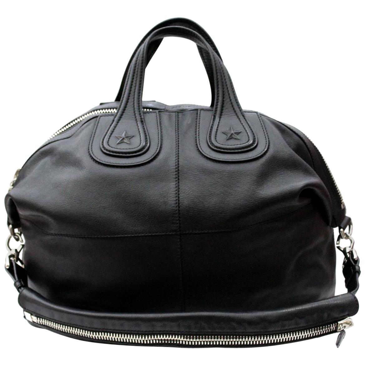 Givenchy Black Leather Nightngale Bag