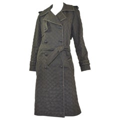 Chanel Trench Coat with Chain Trim 2004 A