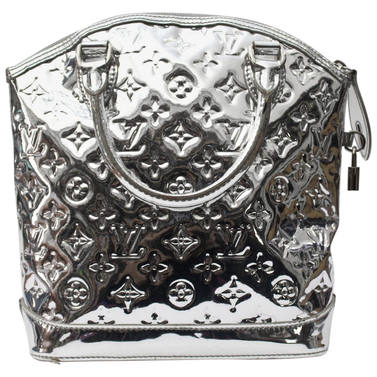 2007 Louis Vuitton Silver Monogram Miroir Lockit  Limited Edition Bag