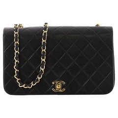 Chanel Vintage 3 Way Full Flap Bag Quilted Lambskin Medium