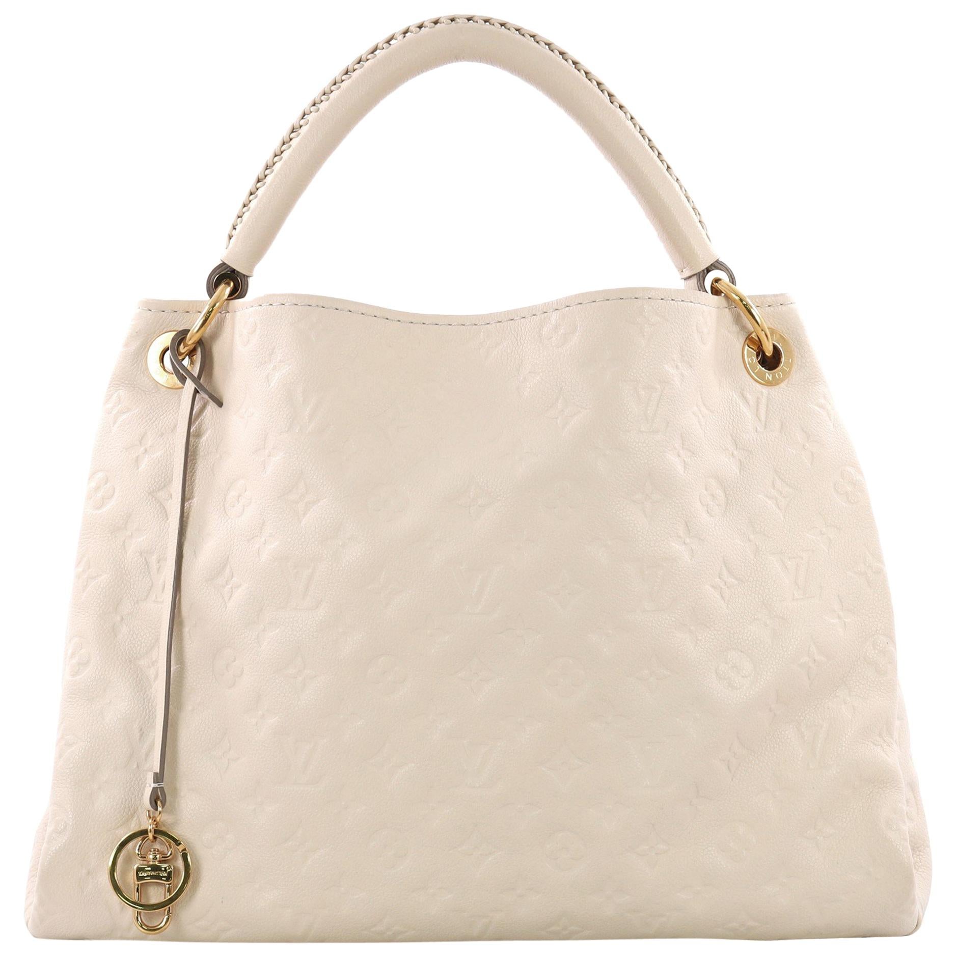 artsy handbolsa monogram empreinte leather mm