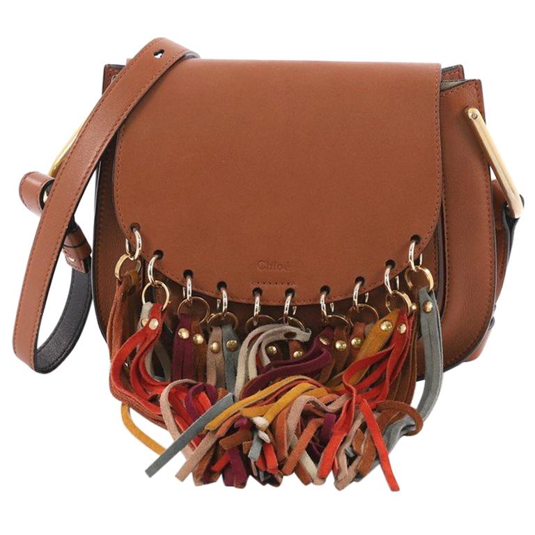 Chloe Multicolor Hudson Fringe Bag Leather Small at 1stDibs | chloe ...