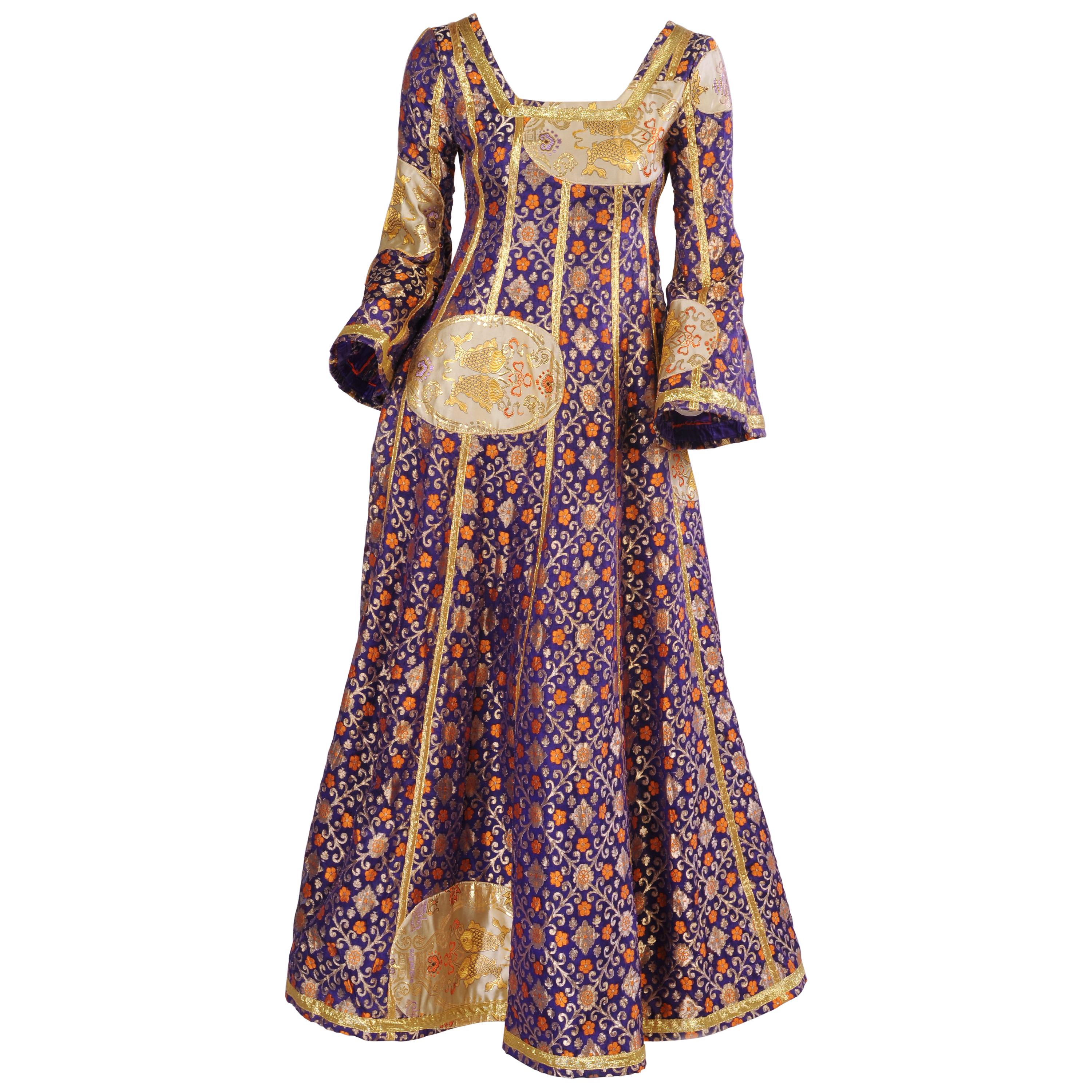 Giorgio di Sant Angelo Patchwork Klimt Dress 1969