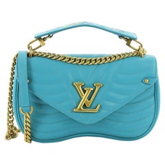 Louis Vuitton New Wave Chain Bag Quilted Leather MM