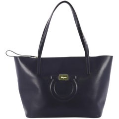 Salvatore Ferragamo City Tote Leather Medium