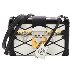 Louis Vuitton Petite Malle Handbag Limited Edition Malletage Epi Leather