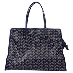 GOYARD Goyardine Sac Hardy Pet Carrier PM Sky Blue 775488