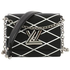 Louis Vuitton Twist Handbag Limited Edition Malletage Epi Leather PM