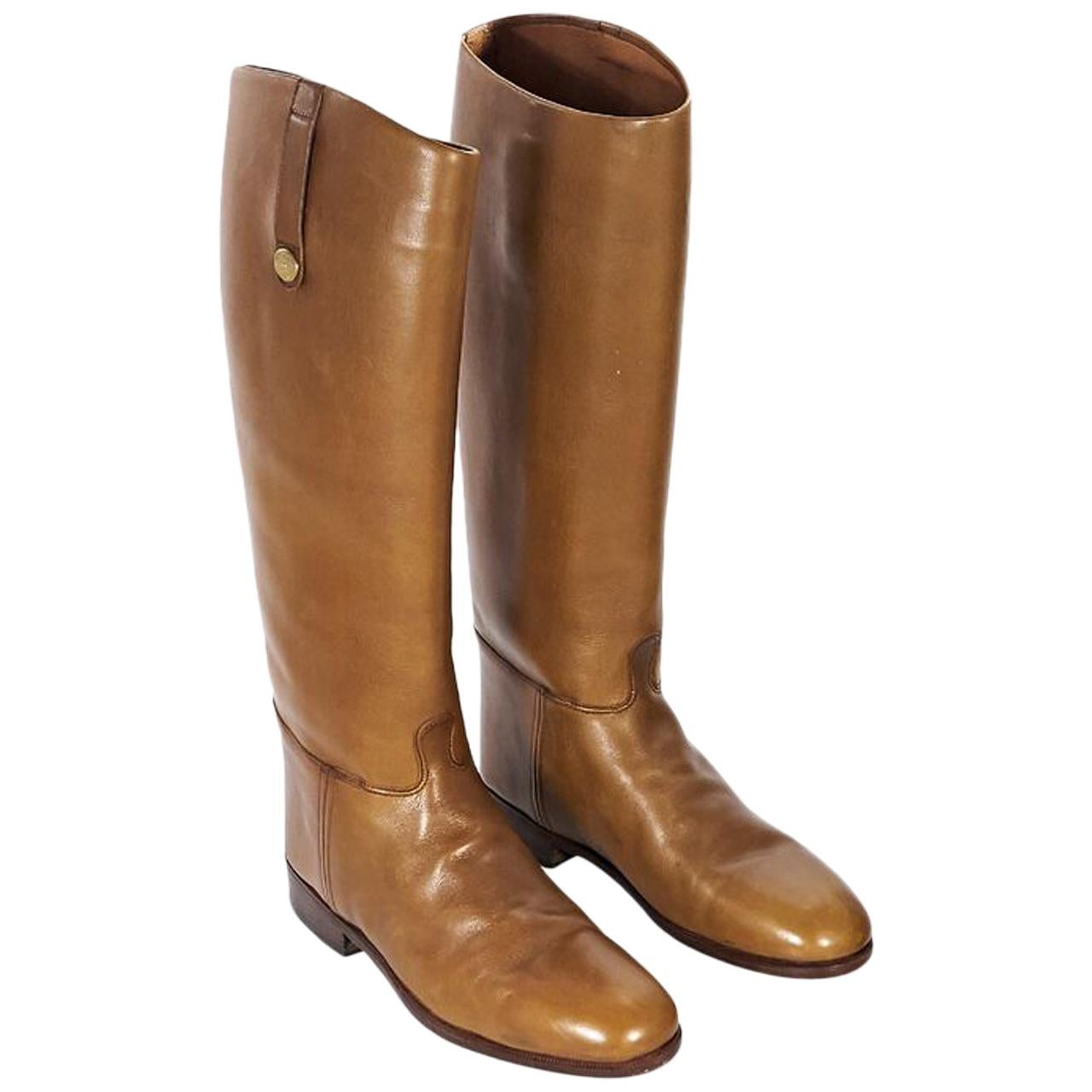 vintage gucci riding boots