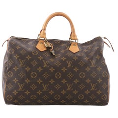Louis Vuitton Speedy Handbag Monogram Canvas 35