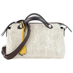 Fendi By The Way Satchel Hand Painted Watersnake Small,
