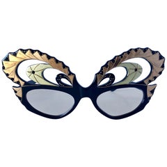 Vintage French Designer Deco Eyeglass Frames