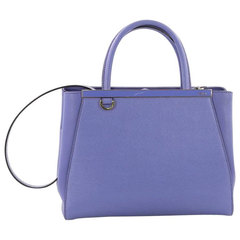 Fendi 2Jours Handbag Leather Petite at 1stDibs