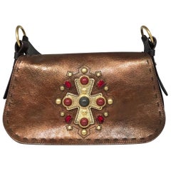 Yves Saint Laurent Byzance Embellished Shoulder Bag